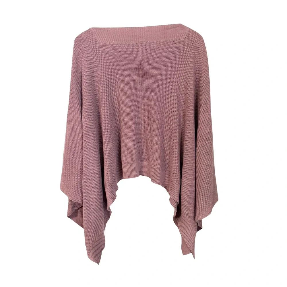 Lululemon Forward Flow Cape‎ Womens  Vintage Mauve One Size Lagenlook Sweater